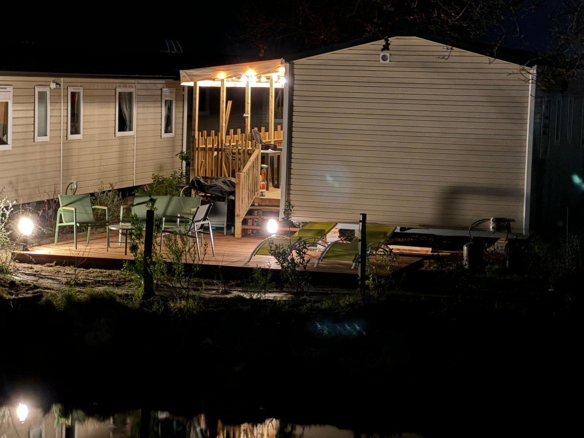 Mobil Home Tout Confort Camping Les Viviers Cap Ferret Леж-Кап-Ферре Экстерьер фото